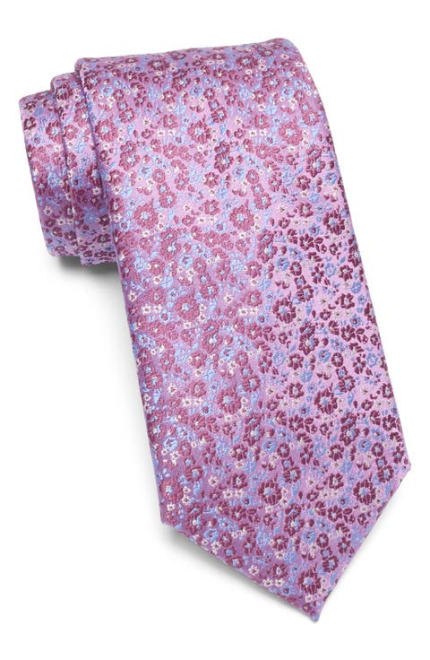 Avignon Floral Satin Tie