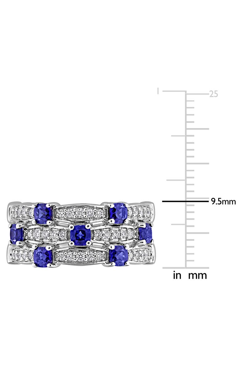 Created Forever Lab Grown Gemstone & Diamond Ring, Alternate, color, 