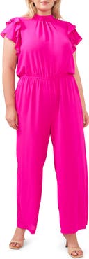 1.STATE Flutter Sleeve Jumpsuit