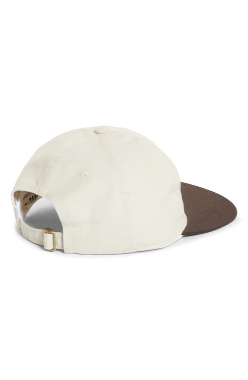 Phipps Two-tone Adjustable Dad Baseball Cap In White