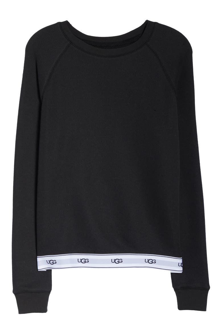 UGG Nena Pullover, Alternate, color, BLACK