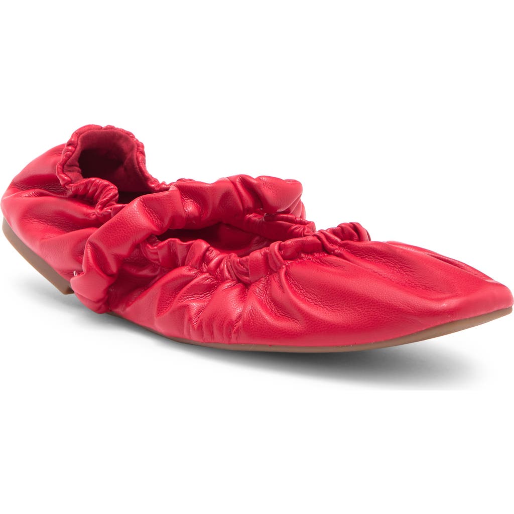 Steve Madden Yandy Ballet Flat In Red