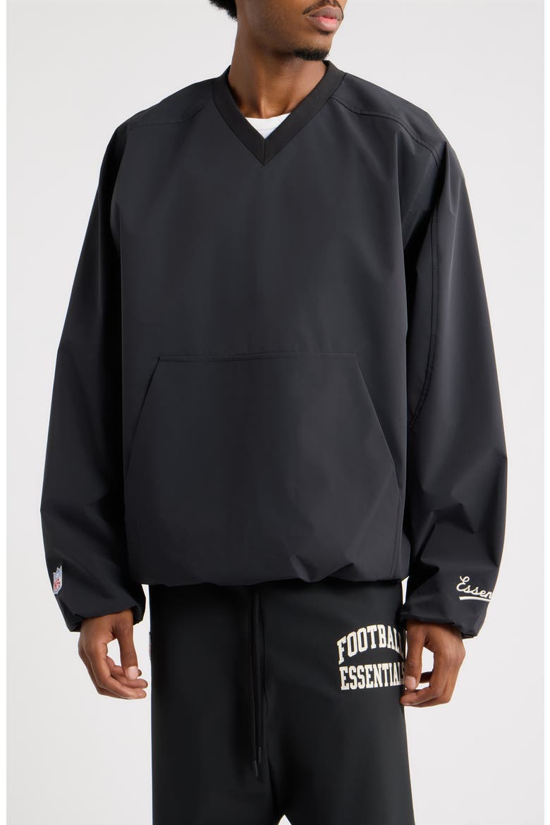 NFL League Modern Pullover, Main, color, BLACK
