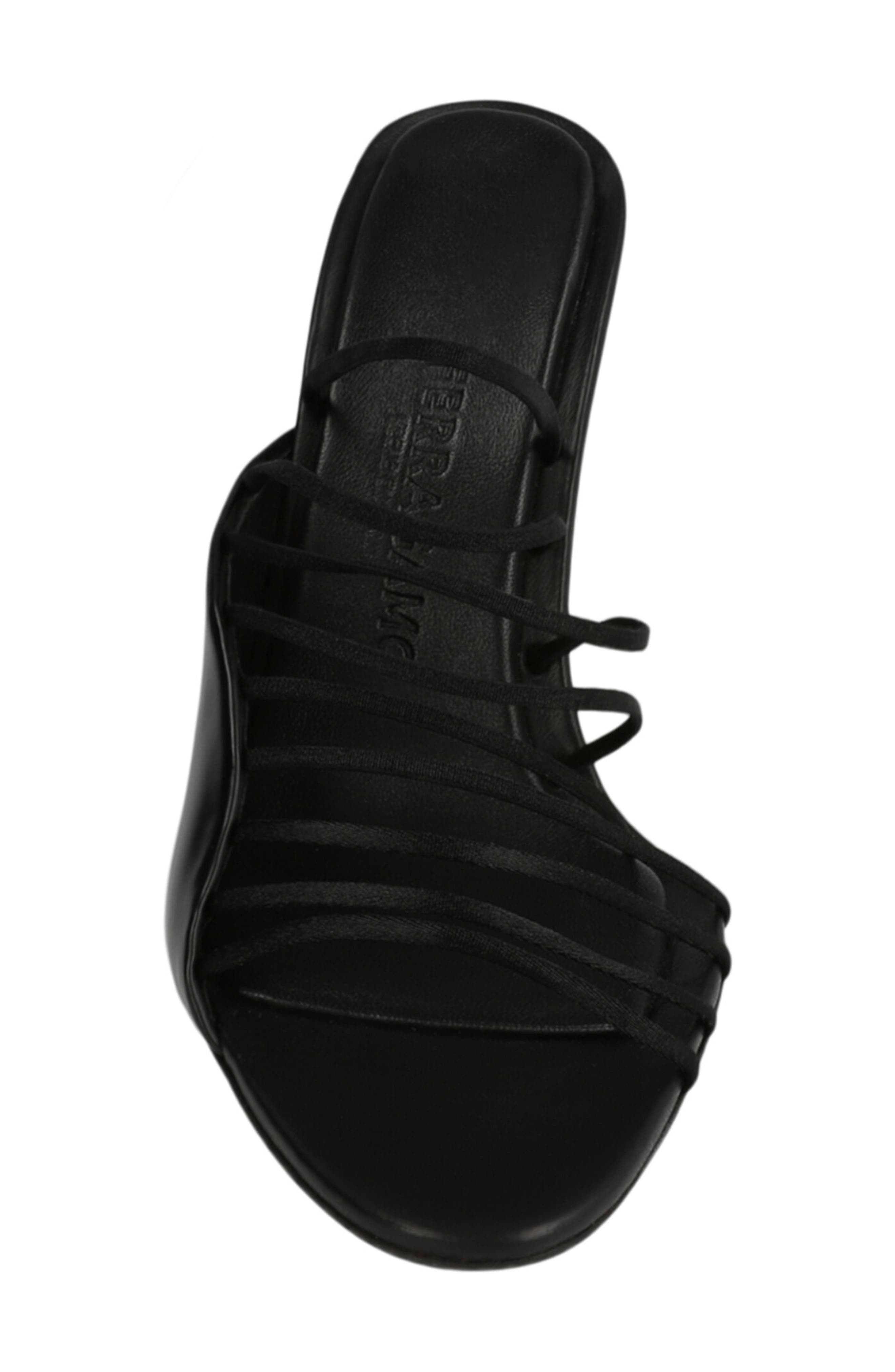 FERRAGAMO Altaire Strappy Sandal, Alternate, color, Black