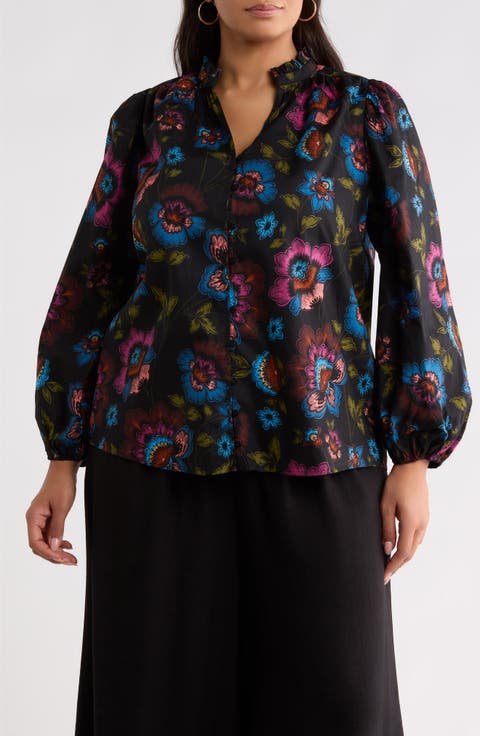 Nellian Floral Cotton Top