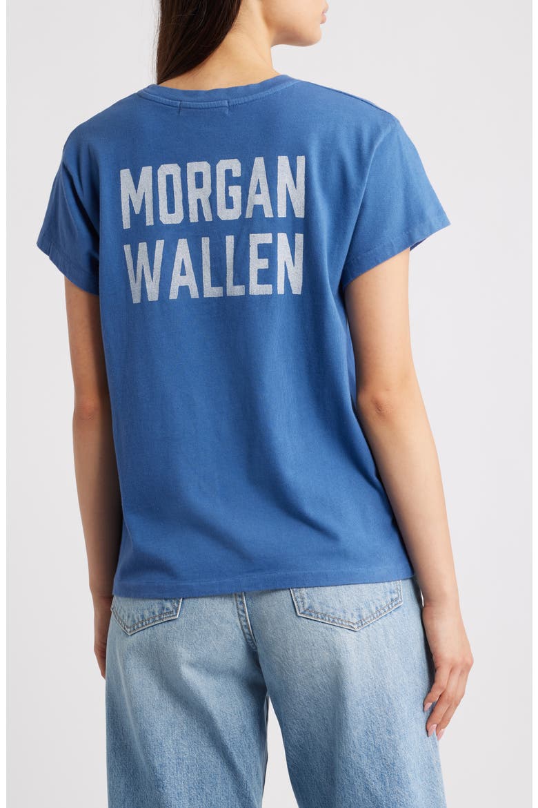 Morgan Wallen 'Somebody's Problem' Graphic T-Shirt, Alternate, color, DENIM