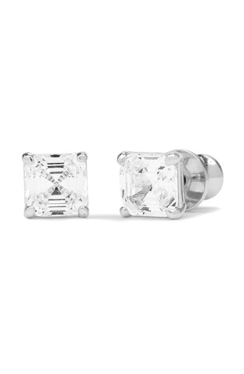Queen Cubic Zirconia Stud Earrings