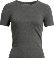 Open Edit Short Sleeve Sweater