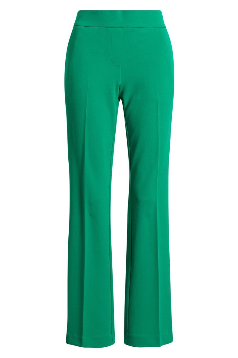 High Waist Pull-On Pants, Alternate, color, TROPICAL GREEN