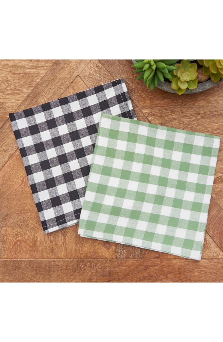 C&F Home Ashford Black Napkin Set of 6, Alternate, color, Black