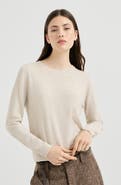 Brunello Cucinelli Cashmere sweater with monili