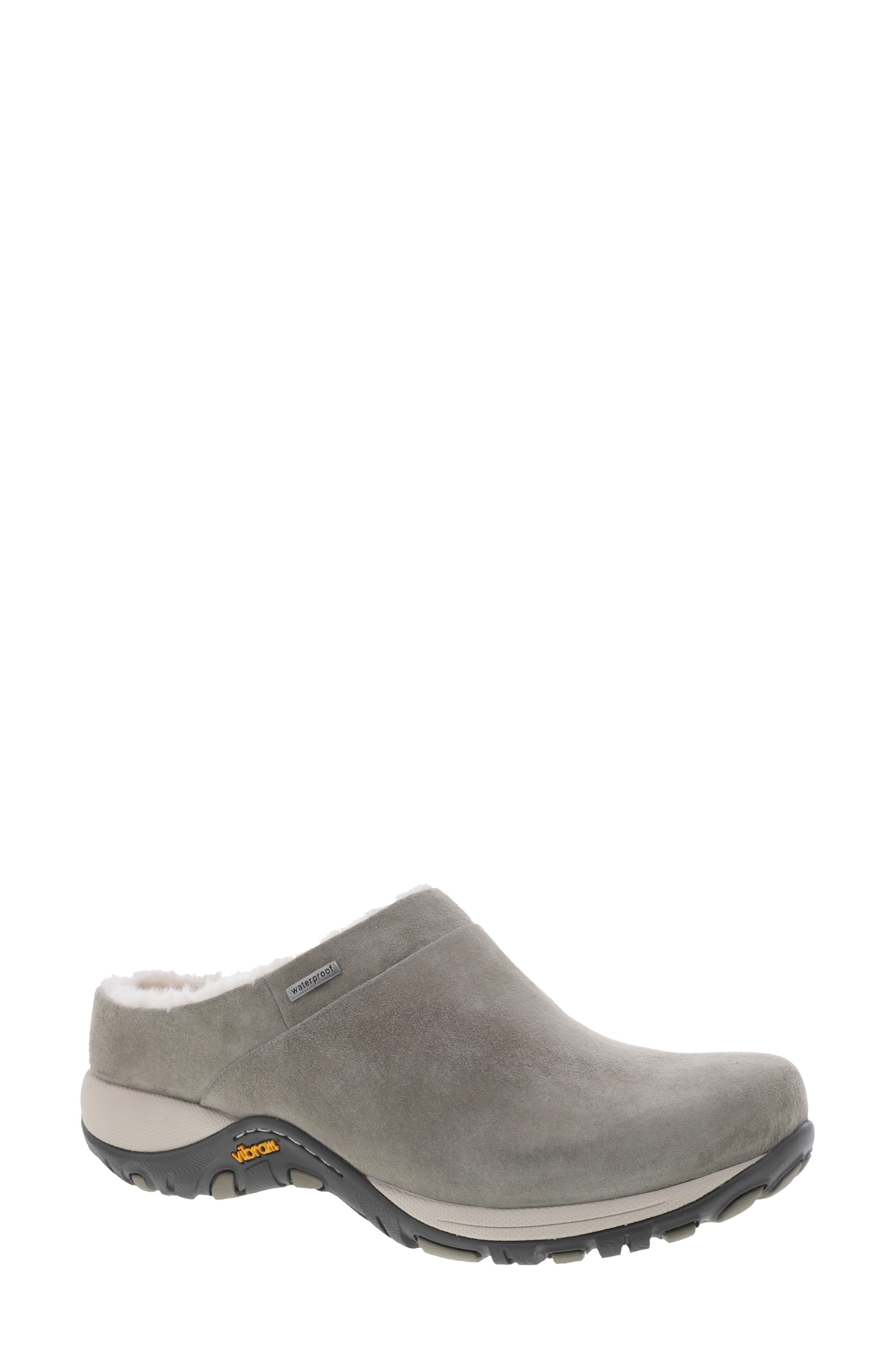 Parson Waterproof Clog, Main, color, SAND SUEDE