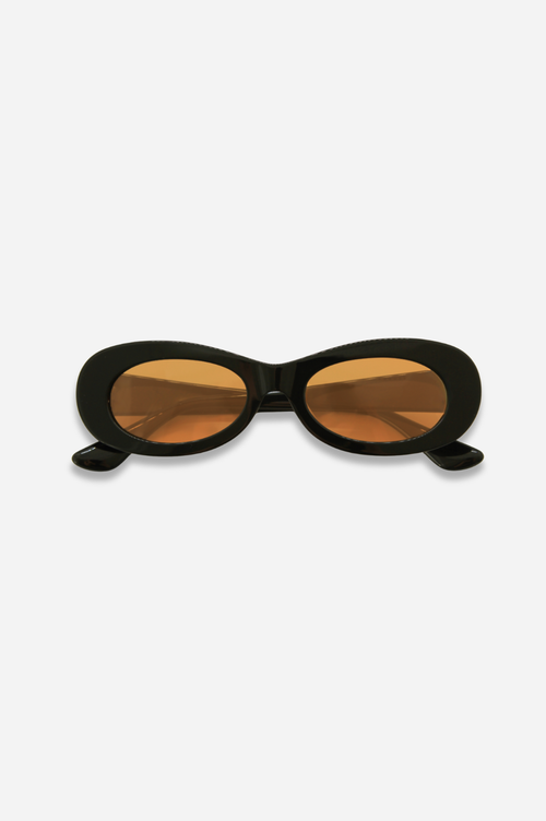 Indy Soho Oval Polarized Sunglasses In Brown