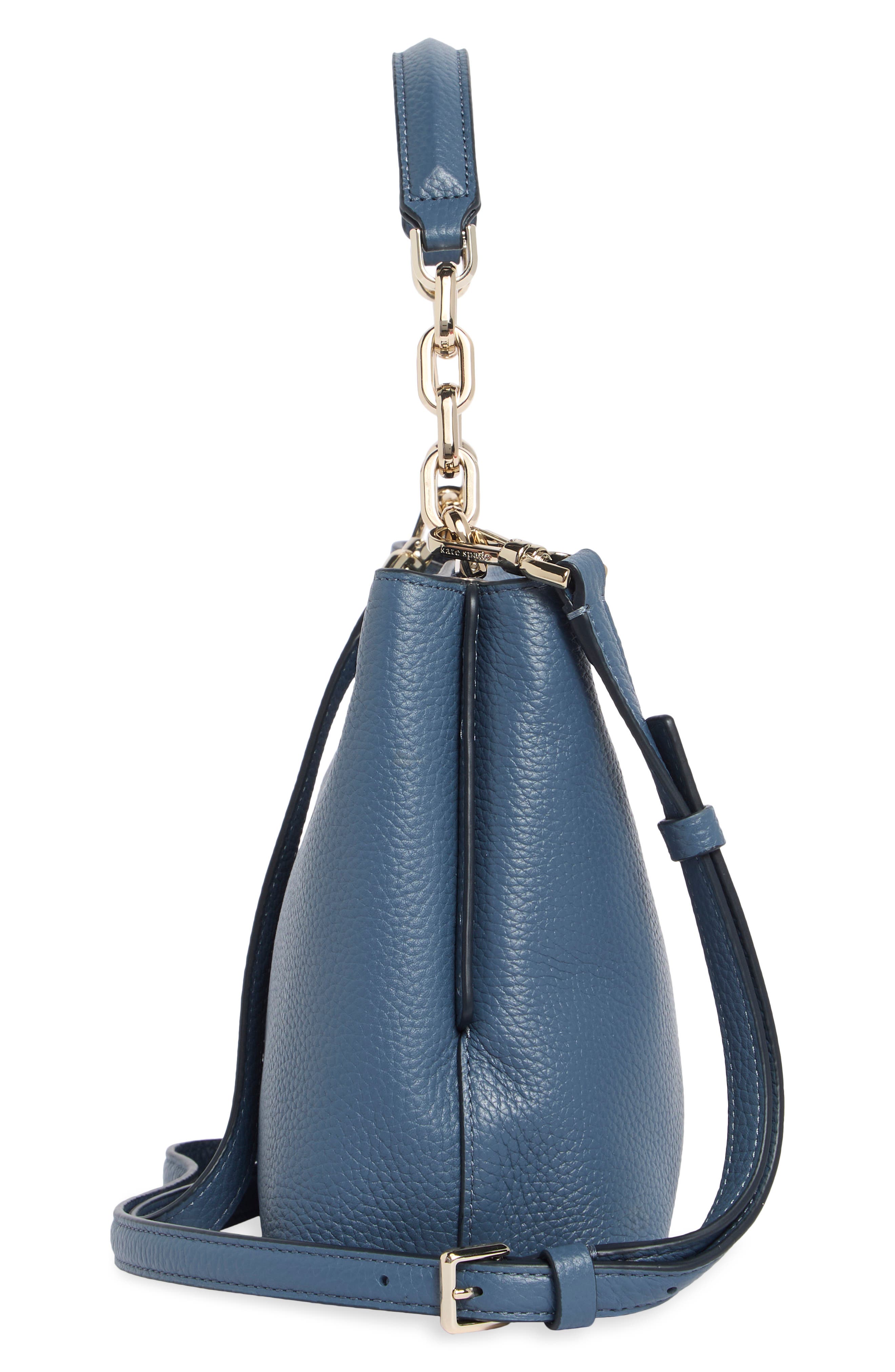 aubrey convertible top-handle bag, Alternate, color, BLUESTONE