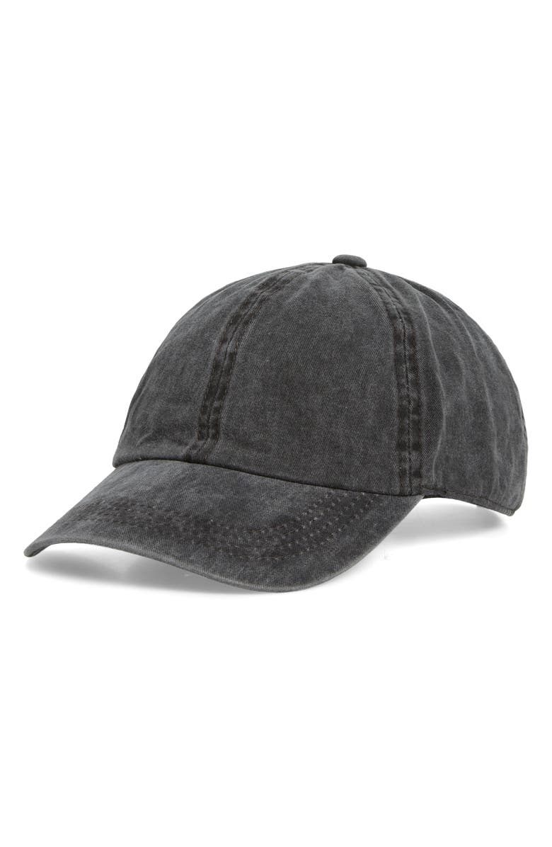 David & Young Washed Cotton Twill Baseball Cap, Main, color, 
