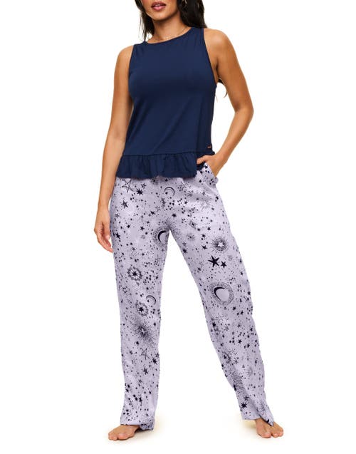 Adore Me Aerys Pajama Tank & Pants Set in Novelty Purple  product