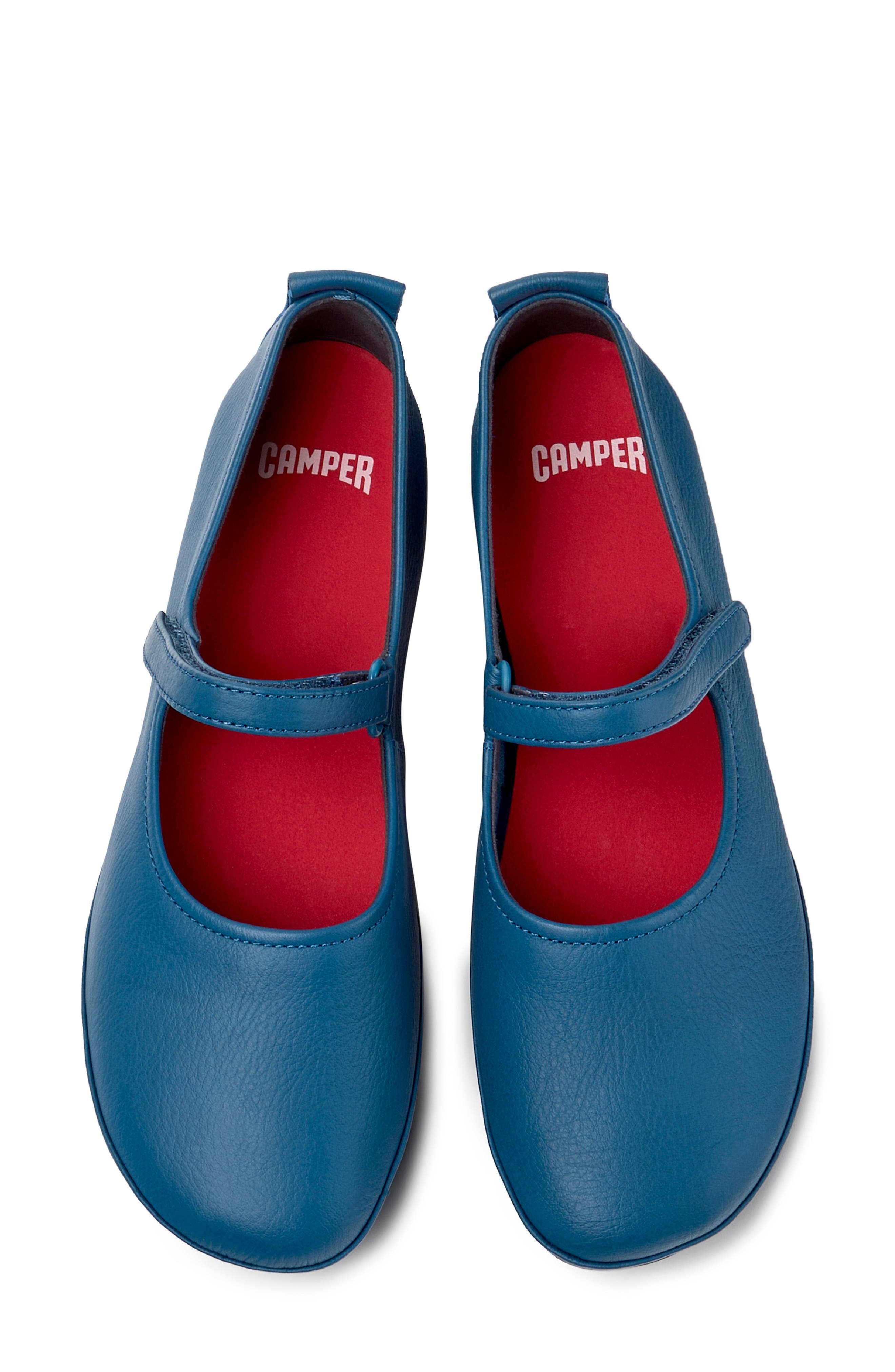 Right Nina Mary Jane Flat, Alternate, color, NAVY