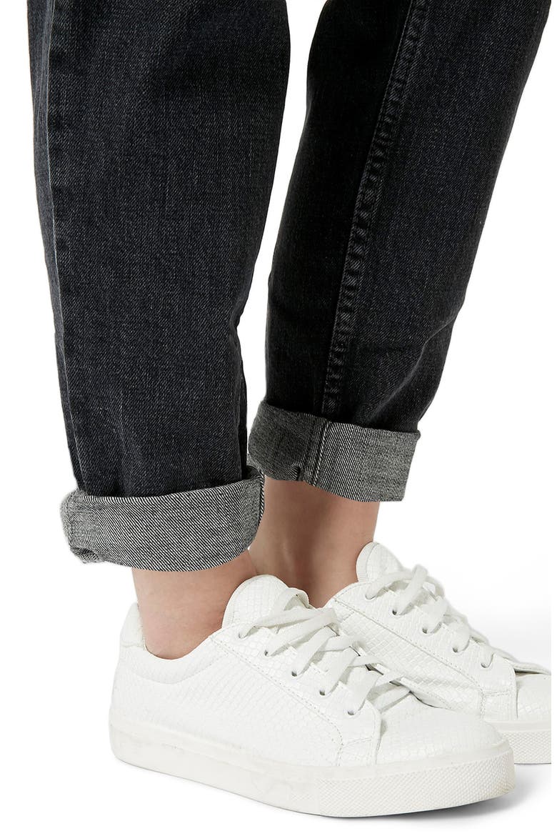 Mom Jeans, Alternate, color, WASHED BLACK