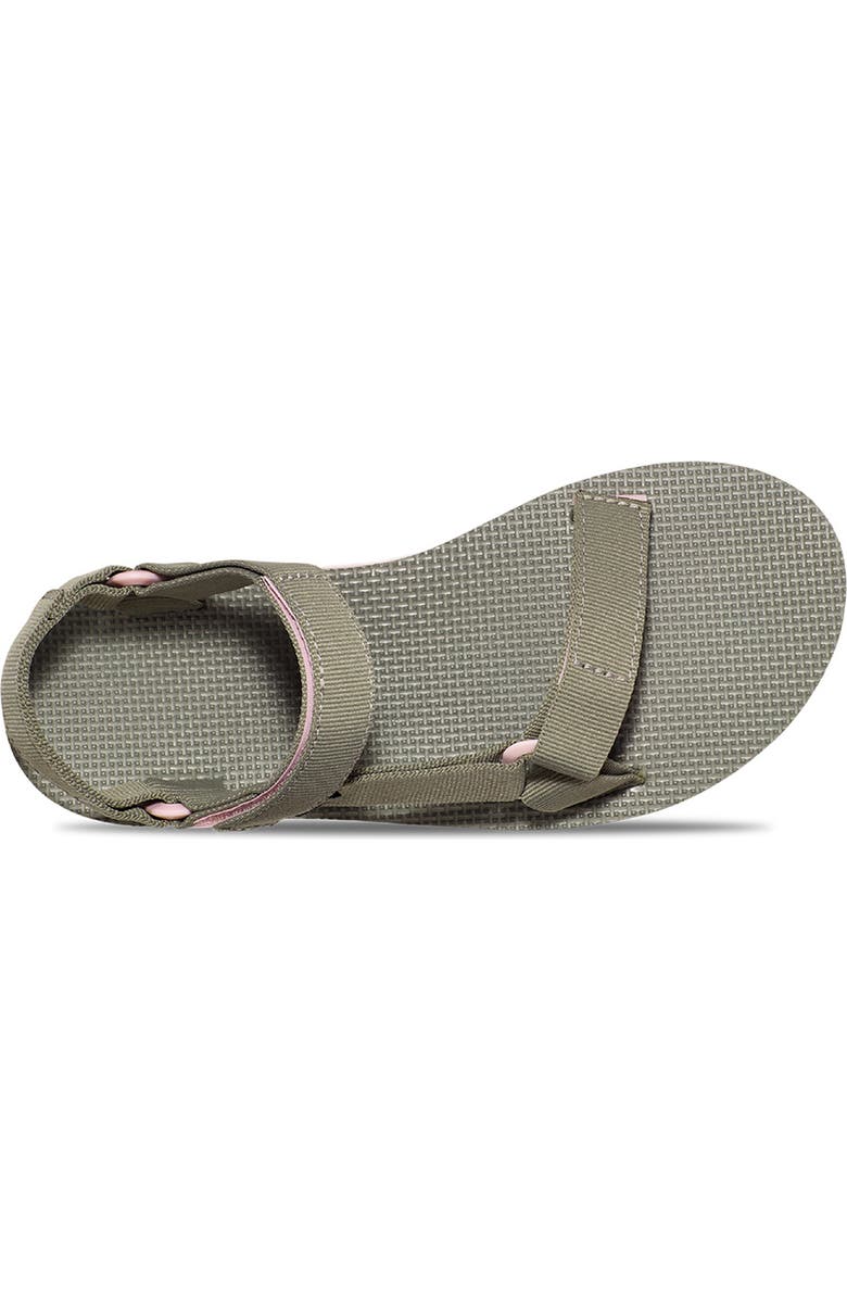 Teva Universal Platform Sandal, Alternate, color, Olive/ Whisper