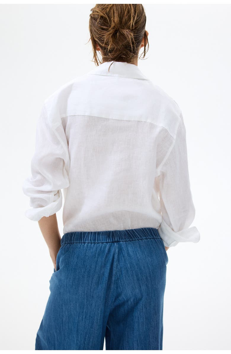 H&M Denim Balloon Trousers, Alternate, color, Denim Blue
