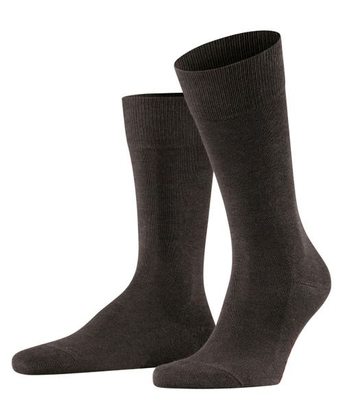 Falke Family Sustainable Cotton Socks In Brown
