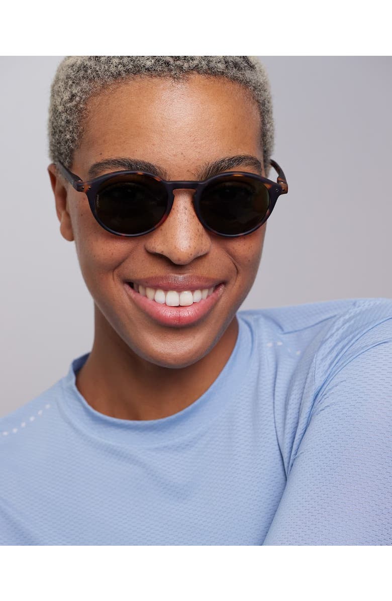 IZIPIZI #D 48mm Pantos Sunglasses, Alternate, color, Tortoise Polarized