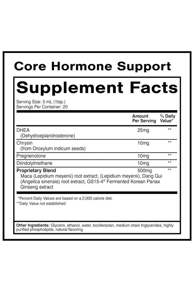 Core Hormone Support Liposomal Daily Adaptogenic Supplement, Alternate, color, None