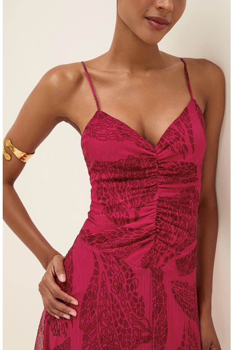 Roseate Eira Cover-Up Maxi Dress, Alternate, color, PINK MULTI