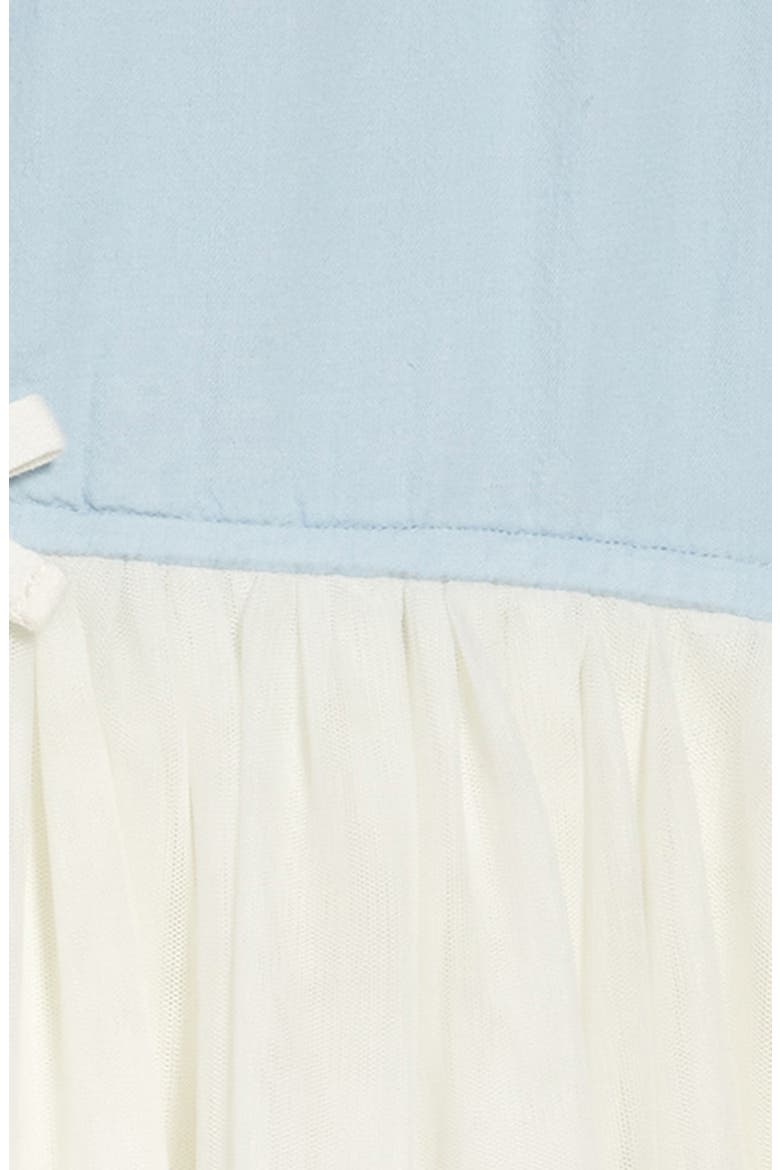 Button Down Tutu Dress, Alternate, color, BLUE SKY WASH