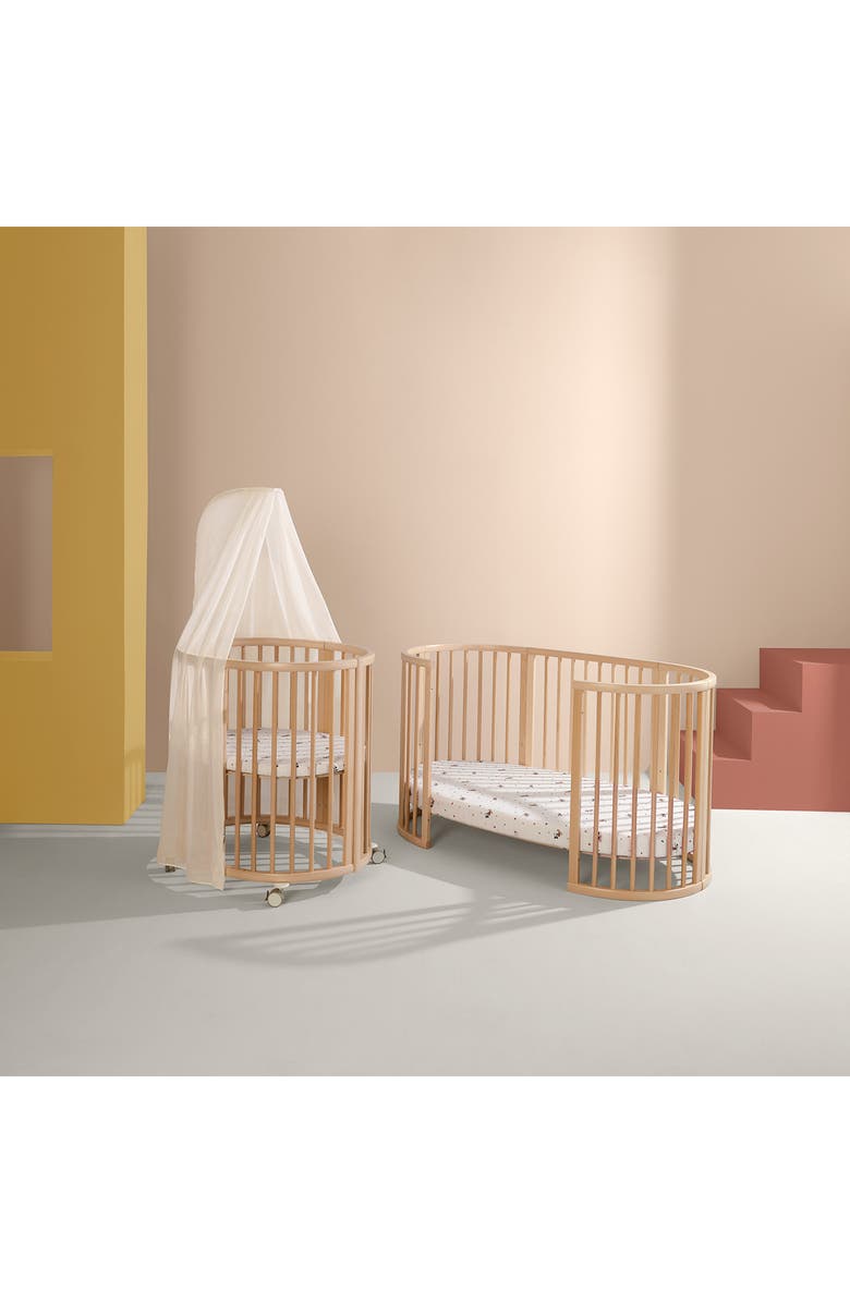 Stokke Sleepi<sup>™</sup> Mickey Mouse Cotton Fitted Bed Sheet, Alternate, color, 