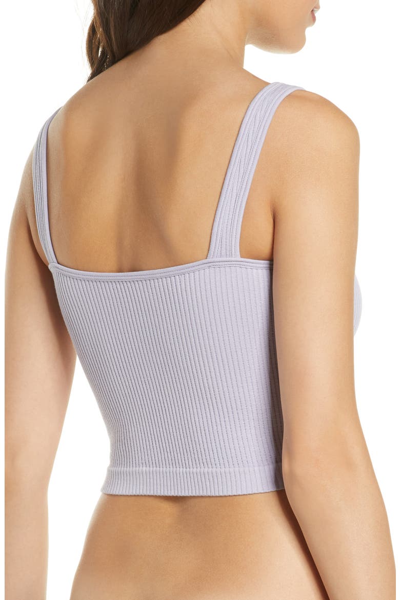 Rib Brami Crop Tank, Alternate, color, LILAC