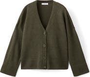 MANGO Oversize V-Neck Cardigan