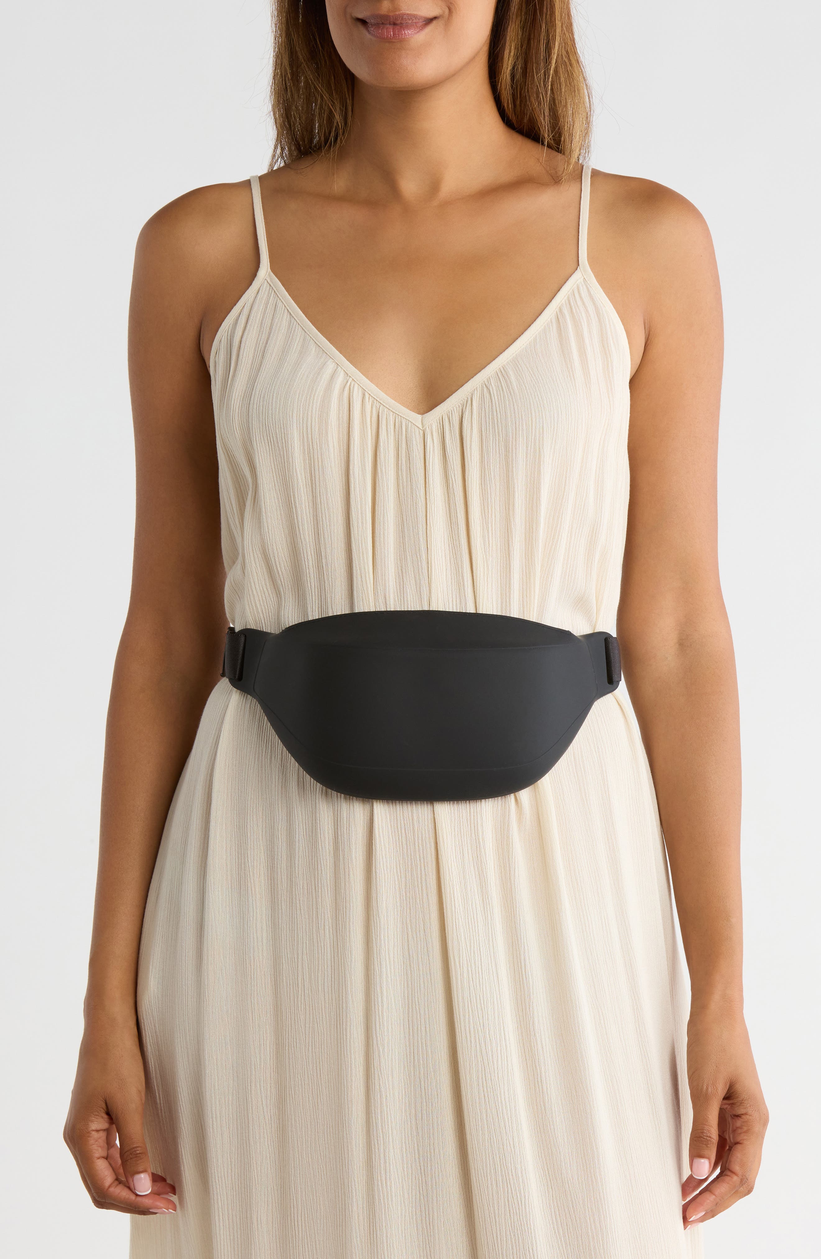 MYTAGALONGS Silicone Belt Bag, Alternate, color, Black