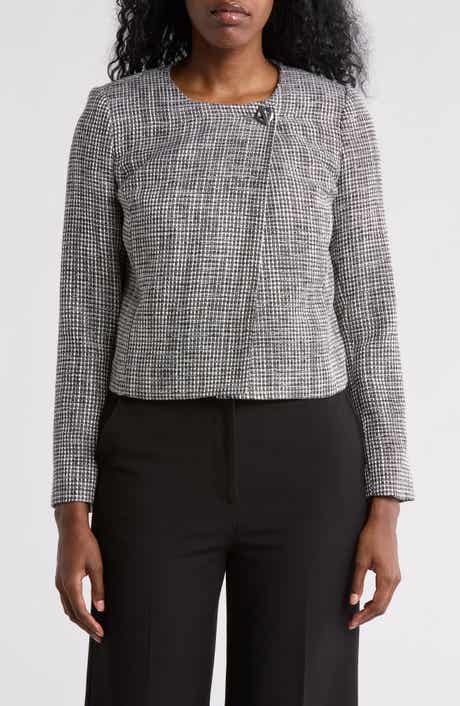 Calvin Klein Tweed Cropped Jacket | Nordstromrack Calvin Klein Tweed Cropped Jacket | Nordstromrack