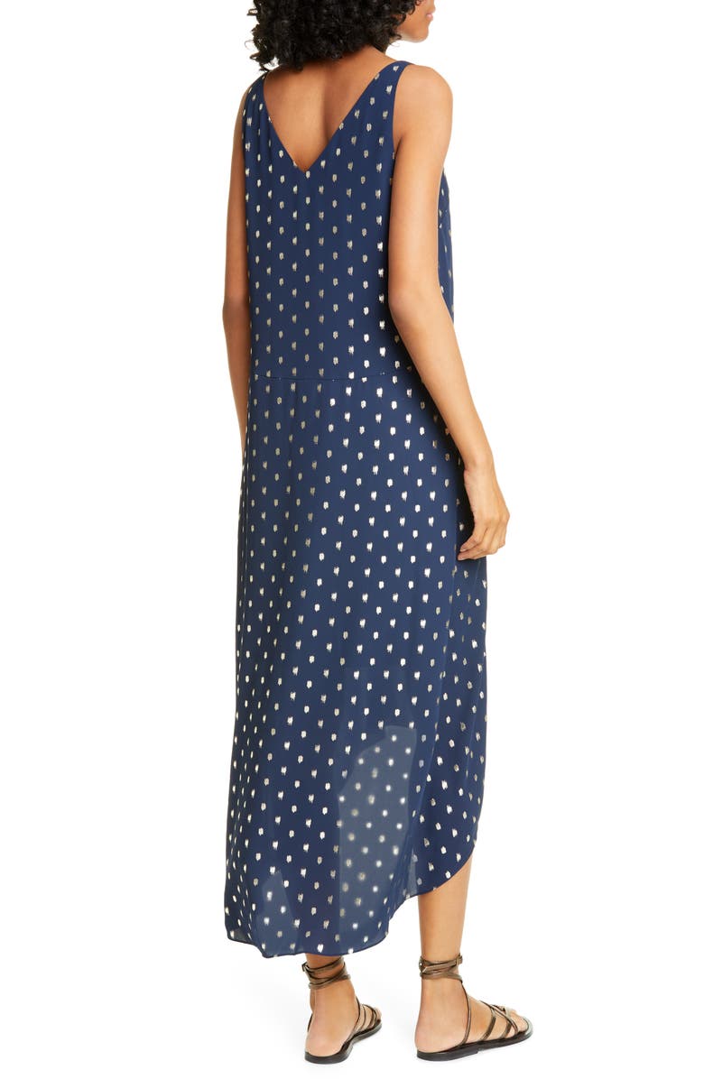 Ted Baker London High/Low Dress, Alternate, color, Dk-Blue