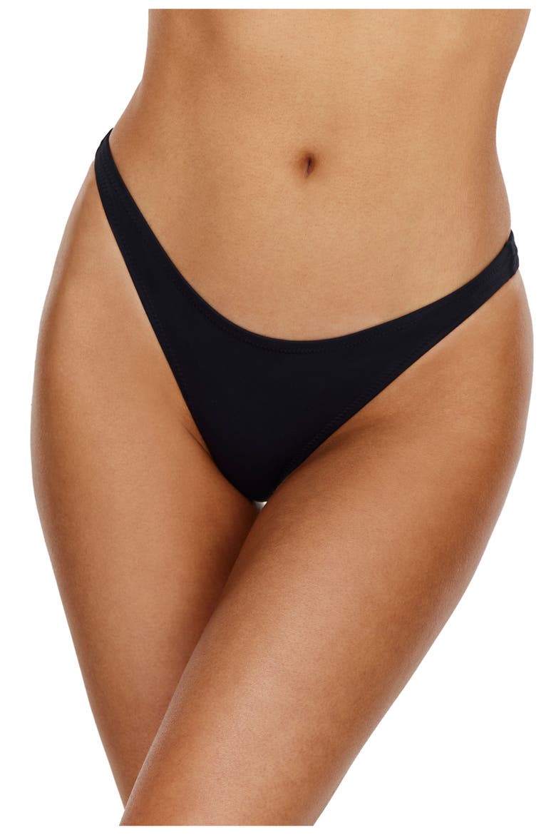 Midnight Low Rise Bikini Bottom, Main, color, Black