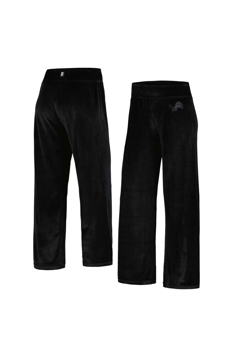 DKNY SPORT Women's DKNY Sport  Black Detroit Lions Demi Straight Leg Pants, Main, color, 