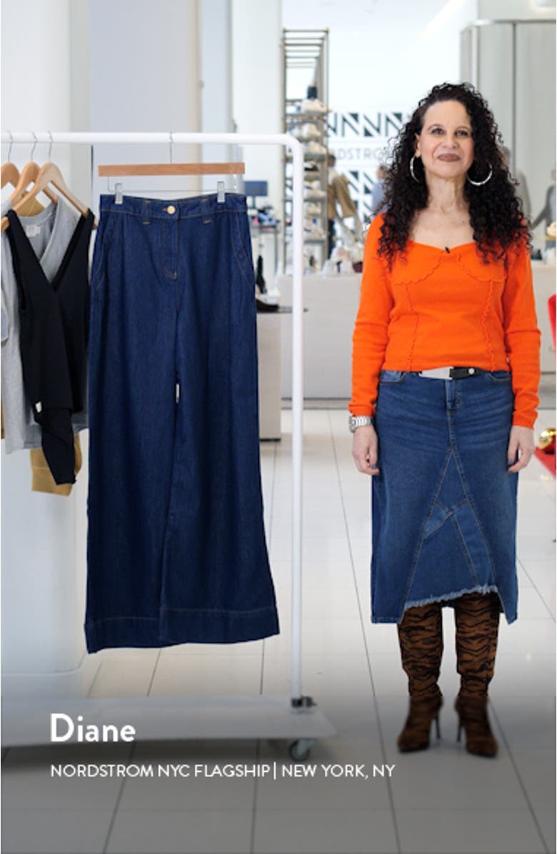 Olivia High Waist Wide Leg Jeans, sales video thumbnail