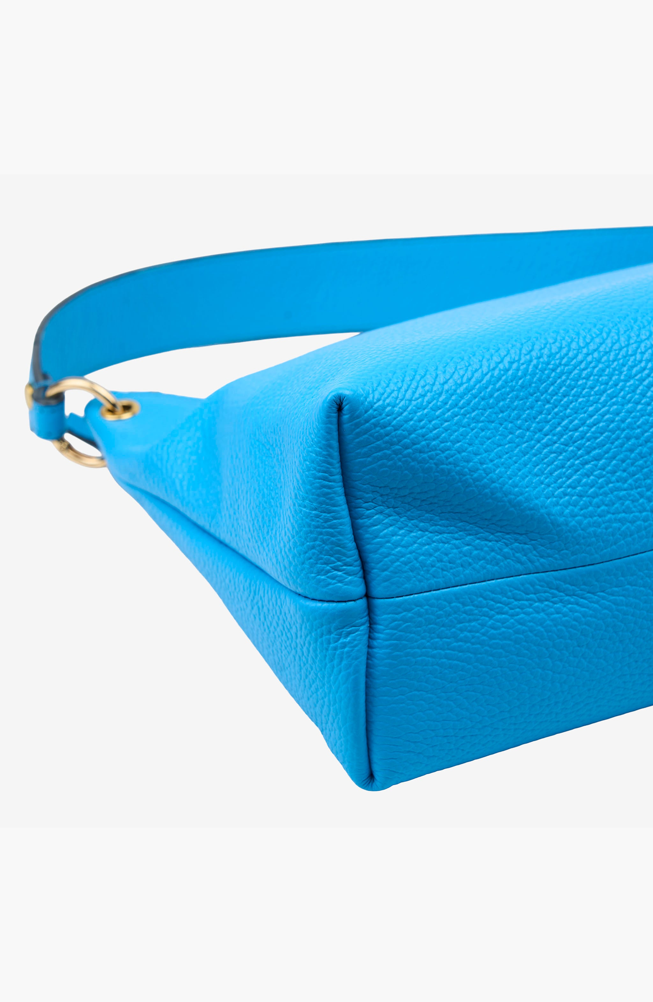 Ascot Indu Top Zip Hobo Bag, Alternate, color, Azure