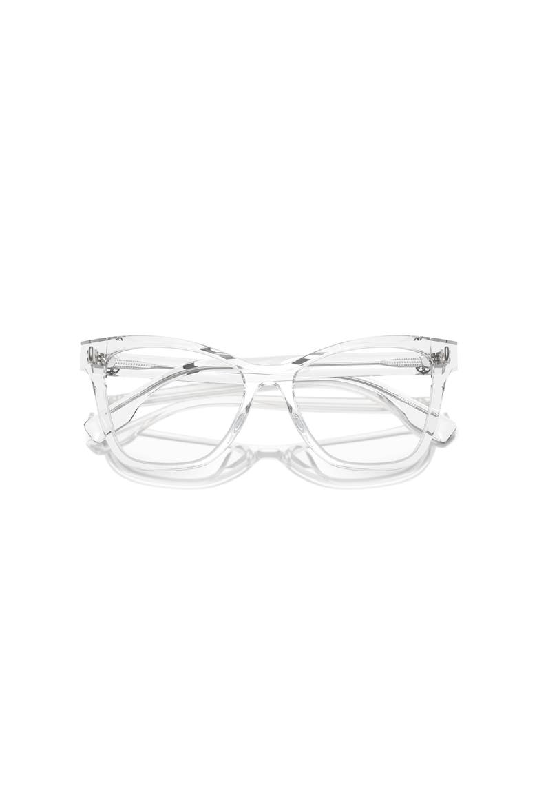53mm Cat Eye optical glasses, Alternate, color, Transparent