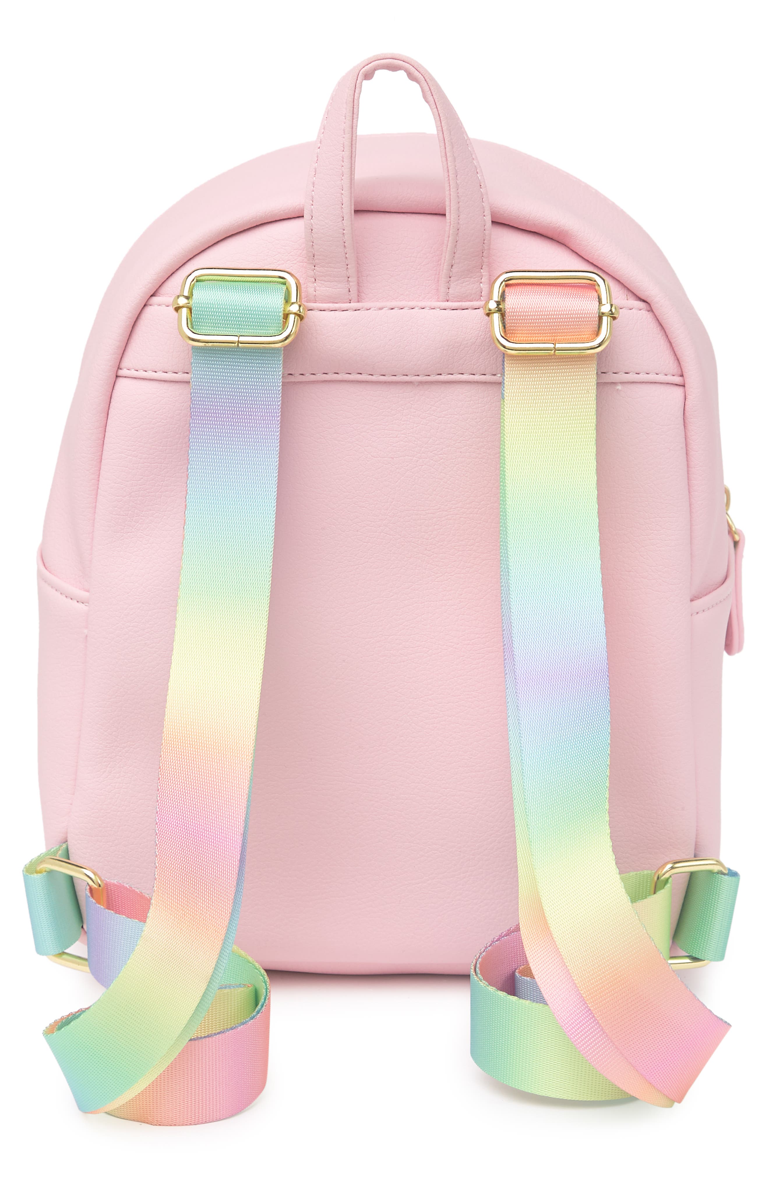 Luv Betsey by Betsey Johnson Patent Small Backpack, Alternate, color, 