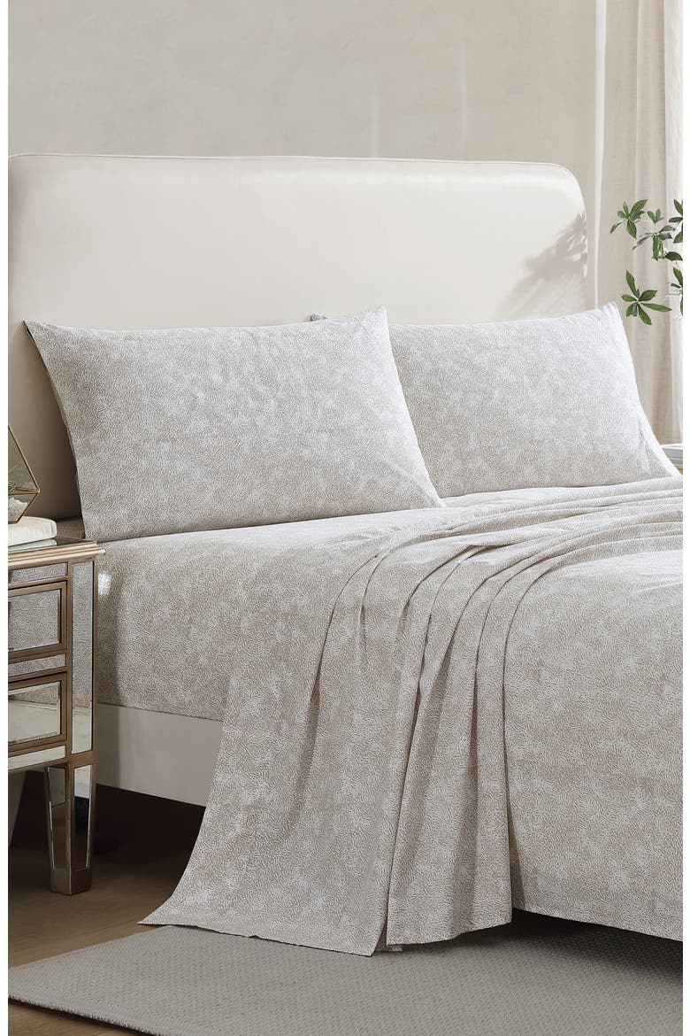 Seward Four-Piece Queen Sheet Set, Alternate, color, FEATHER GRAY (TAUPE)