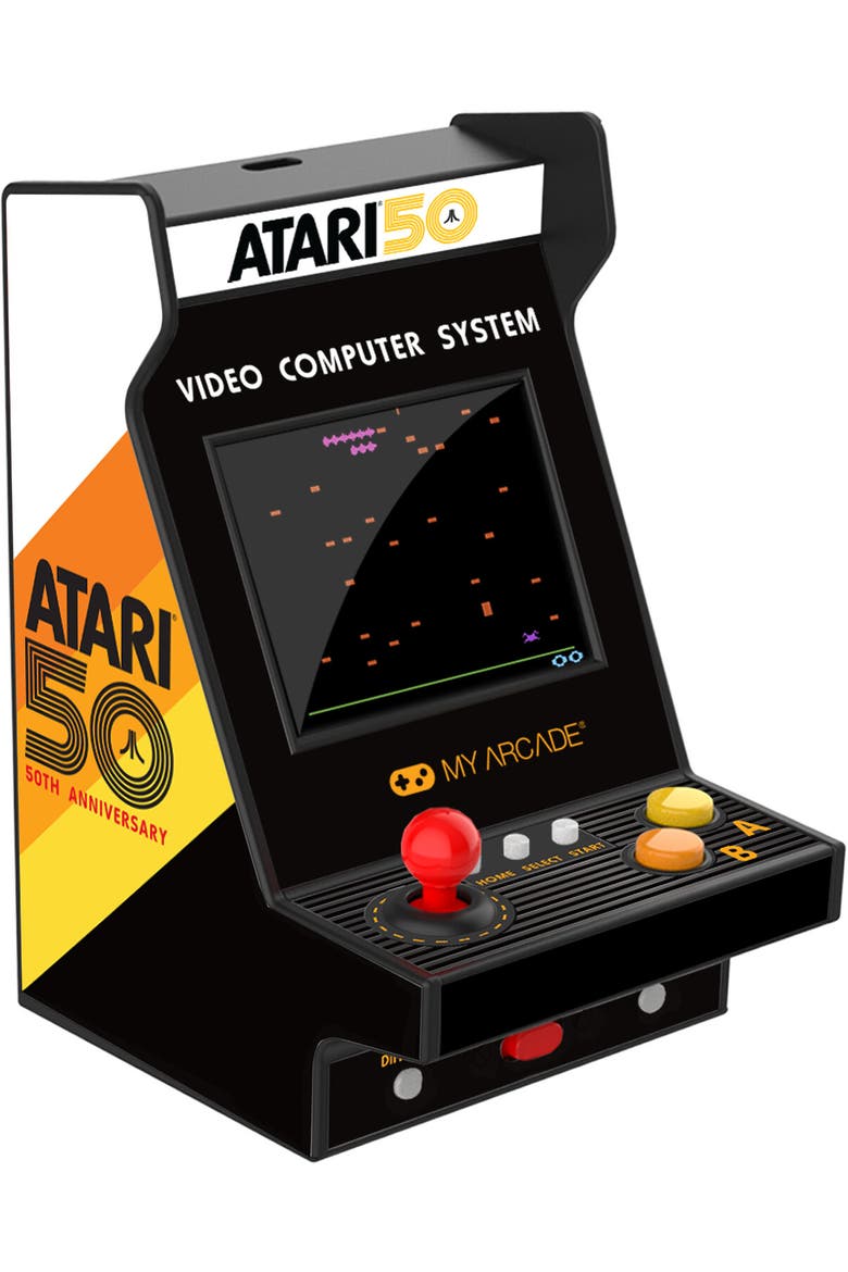 Dgunl7014 Atari Nano Player Pro Portable, Alternate, color, Multicolor