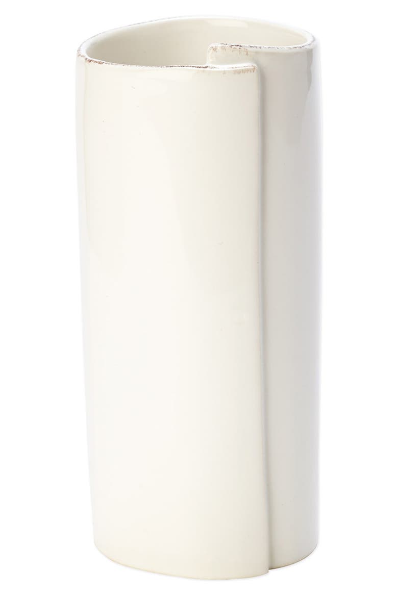 Lastra Large Vase, Main, color, WHITE
