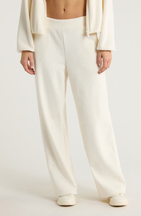 Plush Rib Pants
