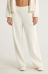 Zella Plush Rib Pants
