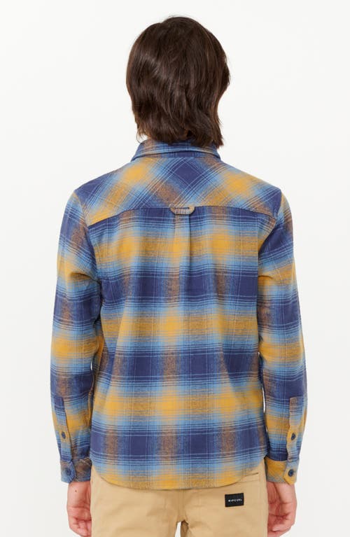 Rip Curl Kids' Count Flannel Shirt In Multi