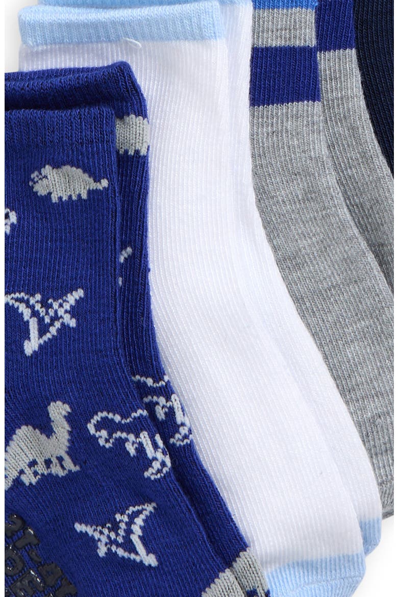 Assorted 10-Pack Crew Socks, Alternate, color, BLUE COMBO