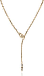 John Hardy Naga Lariat, Gemstones, 2.5mm
