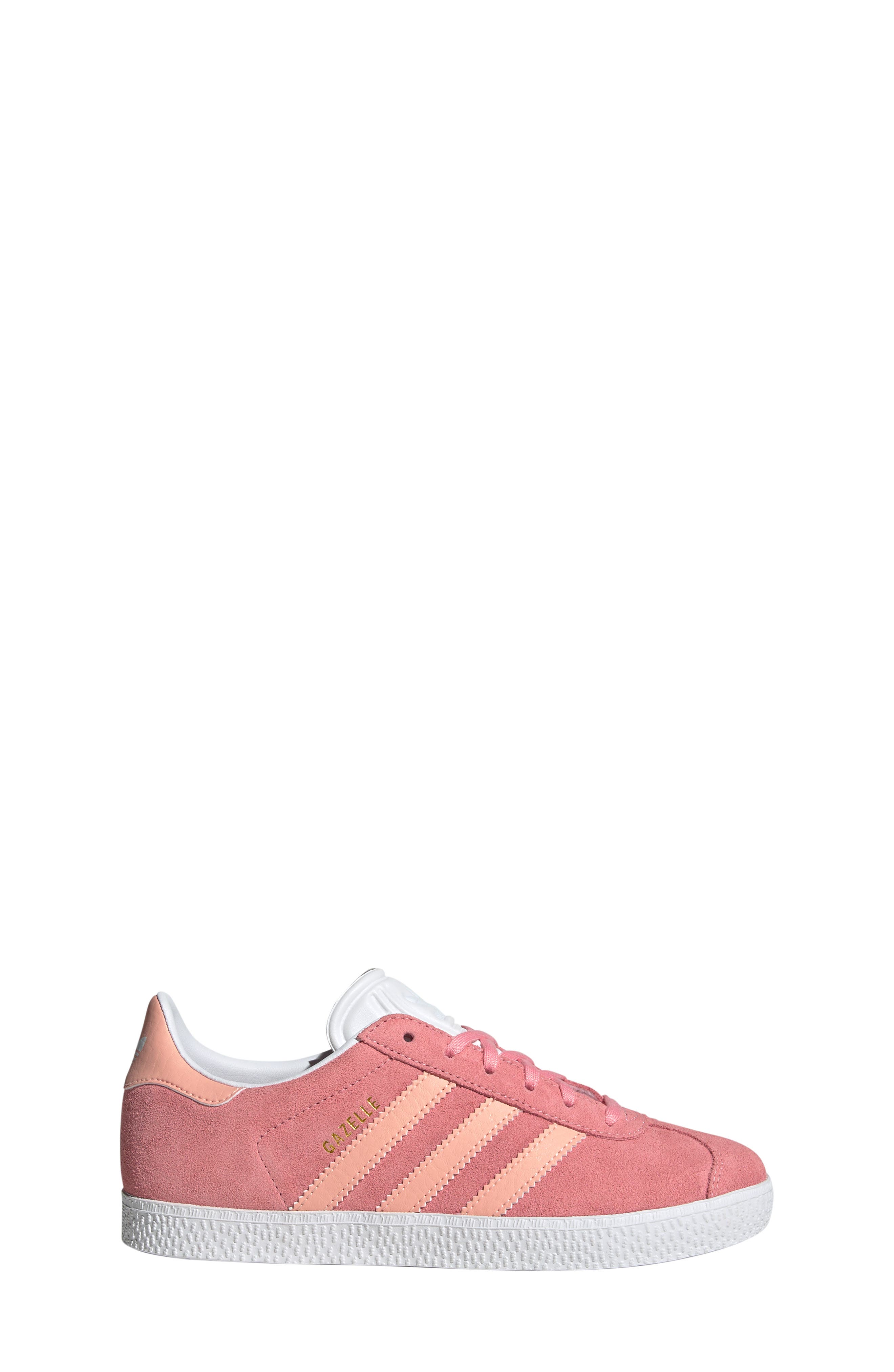 Kids' Gazelle Sneaker, Alternate, color, SEMI PINK SPARK